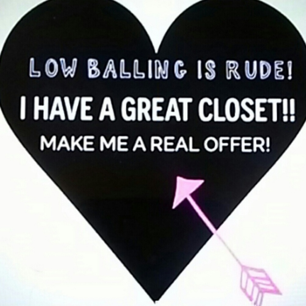 Fashion, darling! Lowballing is tacky.
